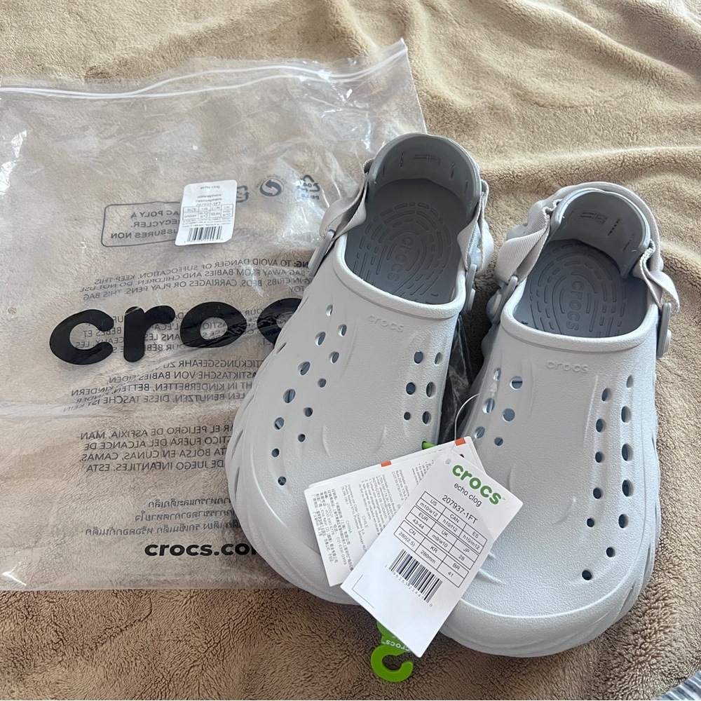 Crocs Men’s  Echo Clog Atmosphere